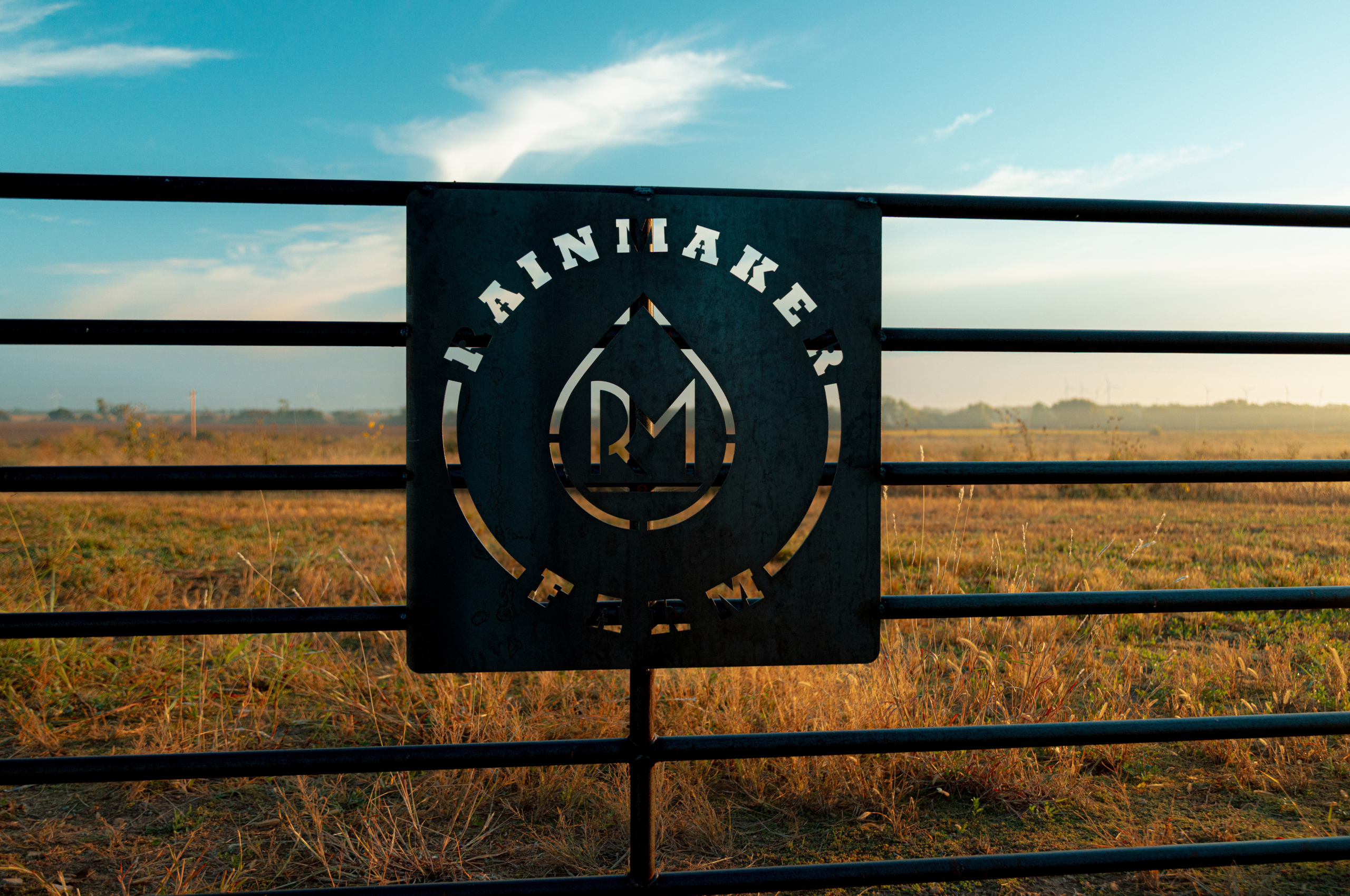 Rainmaker Farm entrance signage featured in the Q4 Impact Report